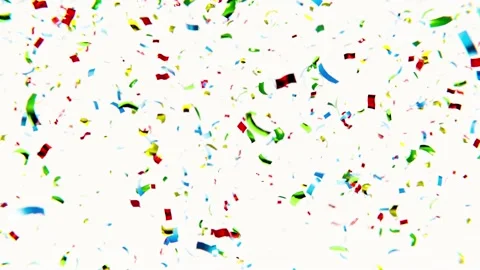 Confetti at carnival Stock-Footage 168735509