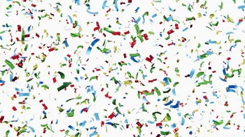 Confetti at carnival Видео 168735542