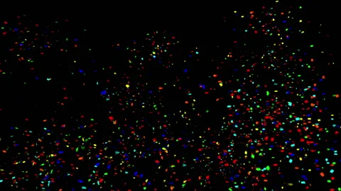 Confetti celebration  Видео 145652005