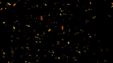 Confetti for Celebration Full HD Stock Footage