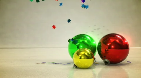 Confetti christmas Stock Footage 788662