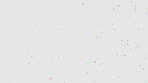 Confetti Colorful Fall Loop Stock Footage 236451152