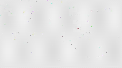 Confetti Colorful Falling Stock Footage 259262667