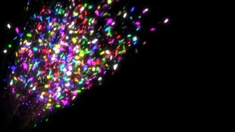 Confetti Explosion Stock Footage 98494095