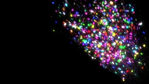Confetti Explosion Stock Footage 98494109
