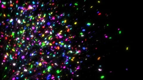 Confetti Explosion Stock Footage 98494113
