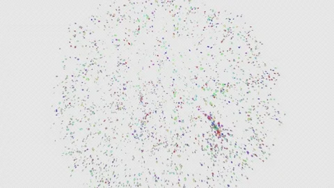 Confetti explosion Stock Footage 161152712