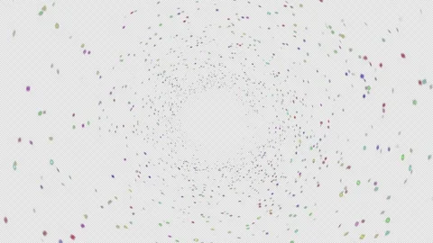 Confetti Explosion Stock Footage 240925020