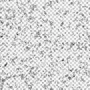 Confetti explosion Illustrazione stock