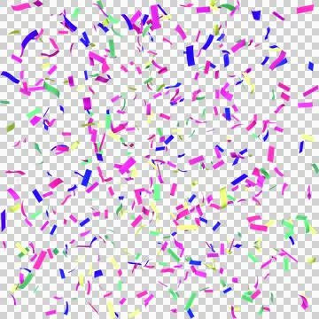 Confetti explosion Stock Illustration