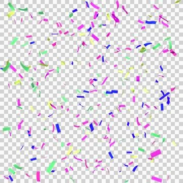 Confetti explosion Illustrazione stock