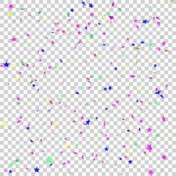 Confetti explosion Illustrazione stock