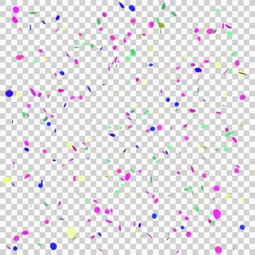 Confetti explosion Illustrazione stock