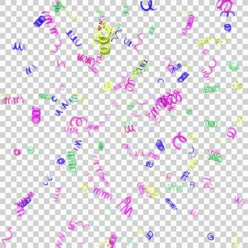 Confetti explosion Illustrazione stock