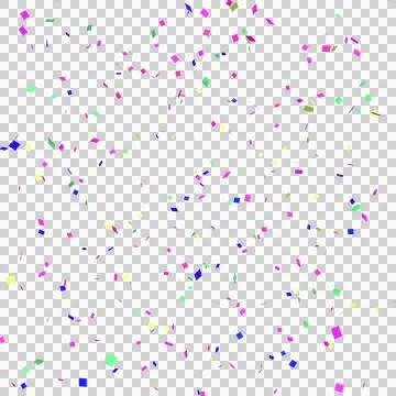 Confetti explosion Illustrazione stock