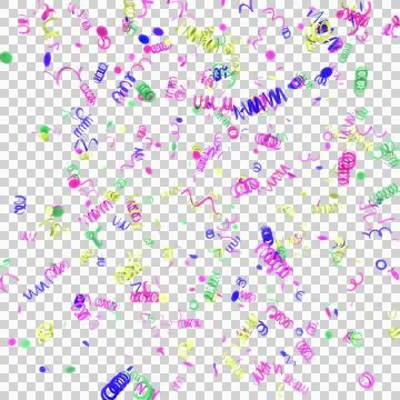 Confetti explosion Illustrazione stock
