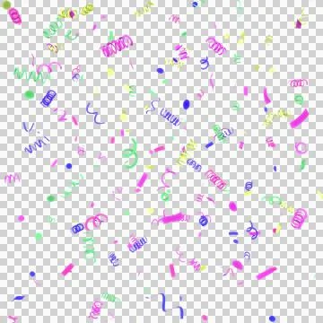 Confetti explosion Stock Illustration