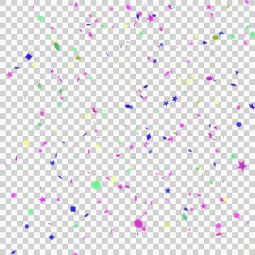 Confetti explosion Stock Illustration