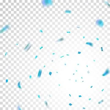 Confetti explosion isolated background Stock Illustration