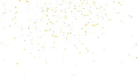 Confetti explosion multicolored for holiday, congratulation, party Stock Footage 121542975