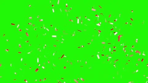 Confetti explosion with transparent background. Celebration Party Burst Effect Stock Footage 316724363
