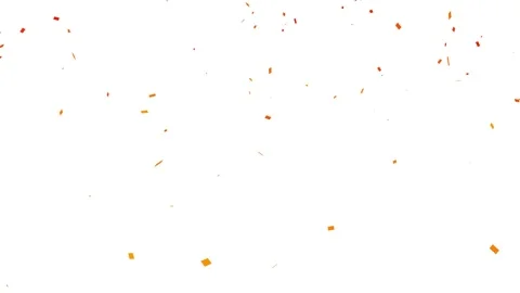 Confetti explosion with transparent background. Celebration Party Burst Effect Stock Footage 316725697
