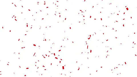 Confetti explosion with transparent background. Celebration Party Burst Effect Stock Footage 316725823