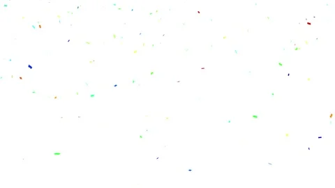 Confetti explosion with transparent background. Celebration Party Burst Effect Stock Footage 316725854