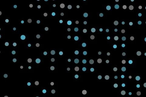 Confetti falling against black background for celebration Stock Illustration