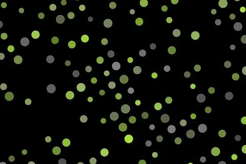 Confetti falling on black background for celebration Stock Illustration