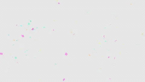 Confetti Falling from Both Sides Video stock 330151370