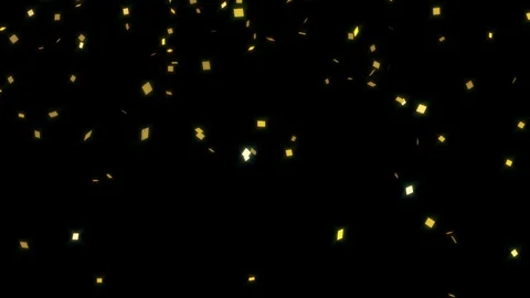 Confetti falling motion graphic design Stock Footage 128921739