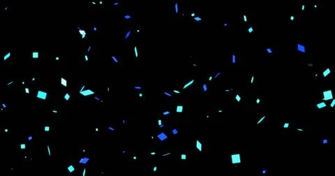 Confetti falling party popper explosion motion graphic. Ideal for graduatio.. 스톡 일러스트