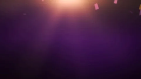Confetti falling on purple background Video stock 82250443