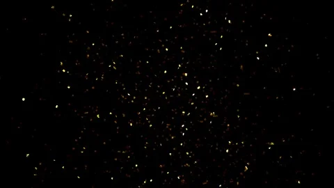 Confetti falling slow. Video stock 117687492