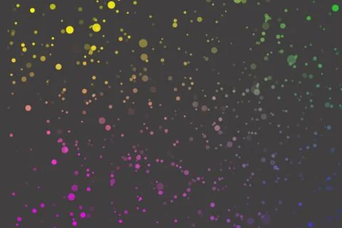 Confetti flicker  gray background Stock Illustration