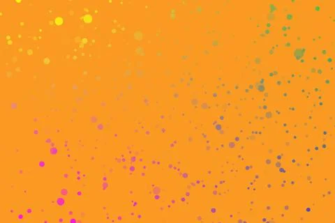 Confetti flicker orange background Stock Illustration