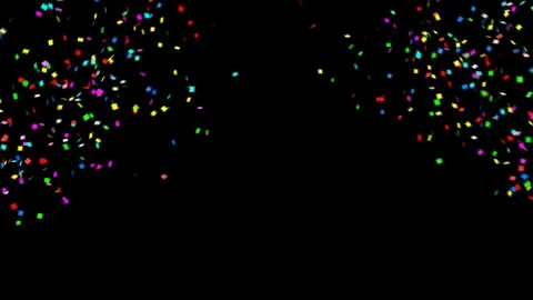 Confetti Stock Footage 127010707