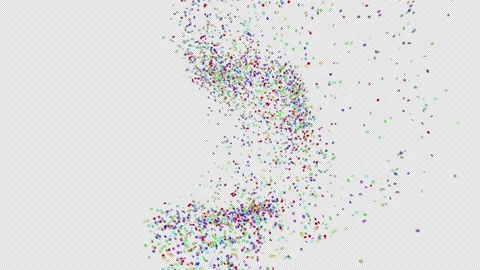 Confetti 스톡 동영상 154633272