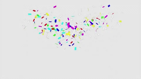 Confetti Stock Footage 200985090