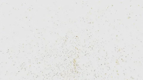 Confetti Glow Explosion Stock Footage 161152787