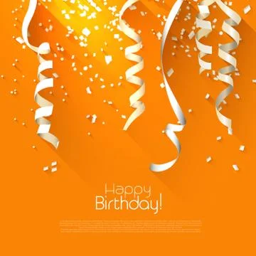 Confetti Stock Illustration