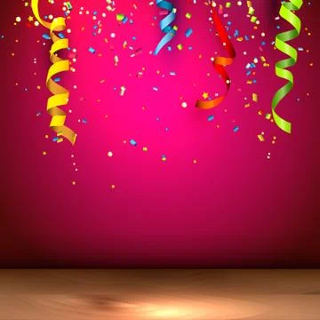 Confetti Stock-Illustration