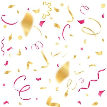 Confetti Stock Illustration