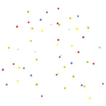 Confetti Illustrazione stock