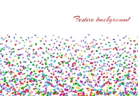 Confetti isolated decoration Illustrazione stock