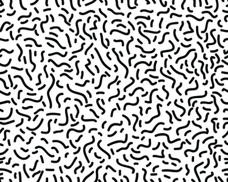 Confetti lines, memphis Stock Illustration