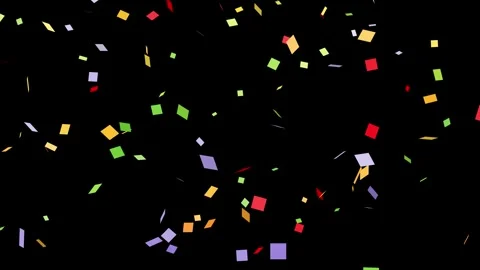 Confetti Loop Animation Stock Footage 311903788