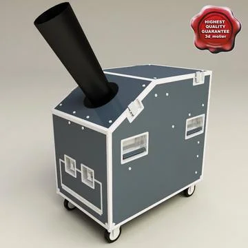 Confetti Machine 3D Model