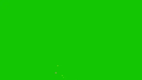 Confetti Paper Animation Green Screen Loop Stock Footage 339750411
